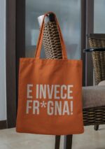 Borsa di cotone arancione